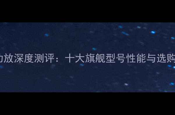 图片 DTSX功放深度测评：十大旗舰型号性能与选购指南2