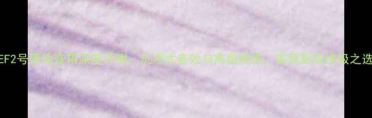 图片 KEF2号落地音箱深度评测：沉浸式音效与高级质感，家庭影院终极之选1