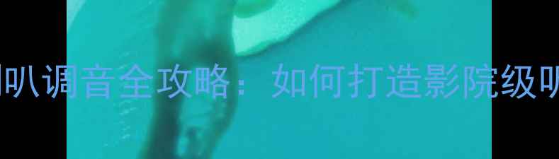 图片 ✨全频喇叭调音全攻略：如何打造影院级听感？🎵2