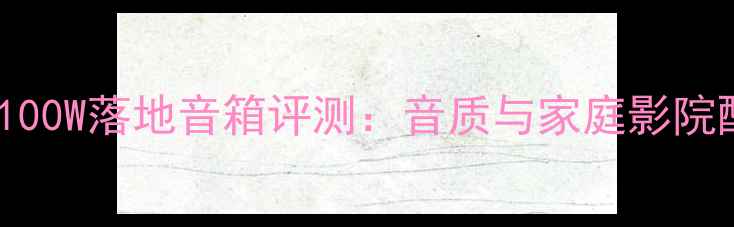 图片 丹拿24寸100W落地音箱评测：音质与家庭影院配置指南2