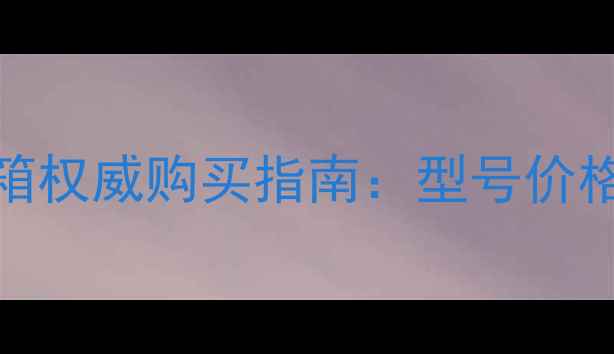 图片 丹麦尊宝二手音箱权威购买指南：型号价格评估保养技巧全