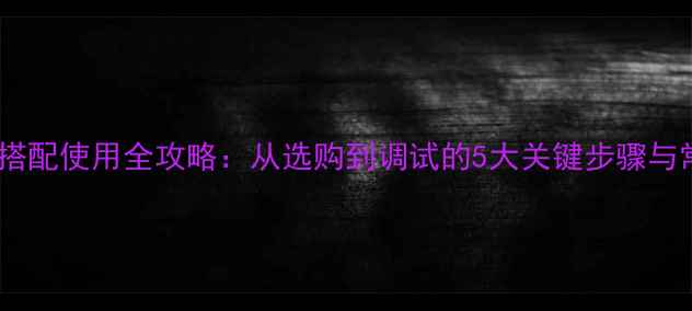 图片 功放音响搭配使用全攻略：从选购到调试的5大关键步骤与常见问题2