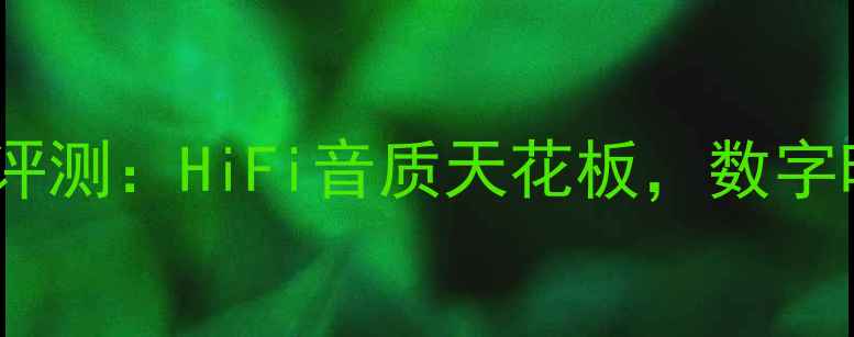 图片 天工纯数字前级功放深度评测：HiFi音质天花板，数字时代如何选对入门神器？2