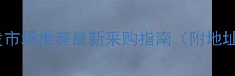 图片 广州音响批发市场推荐最新采购指南（附地址+避坑攻略）