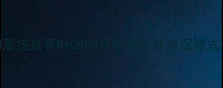 图片 度家庭影院音响系统推荐MAGNUM音响如何打造沉浸式Hi-Fi体验指南2