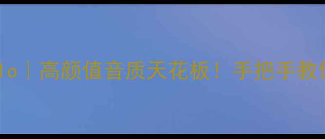 图片 🎵德国木质小音响solo｜高颜值音质天花板！手把手教你选对宝藏级音箱🎧2