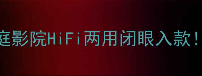 图片 🔥EVB功放深度测评｜家庭影院HiFi两用闭眼入款！真实体验后不敢说谎✨1