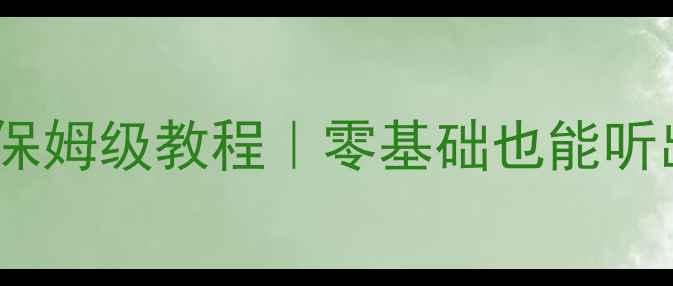 图片 308s音响升级保姆级教程｜零基础也能听出天籁之音🎵1