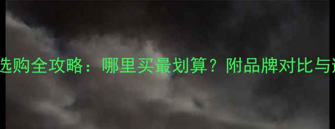 图片 ATD喇叭选购全攻略：哪里买最划算？附品牌对比与避坑指南