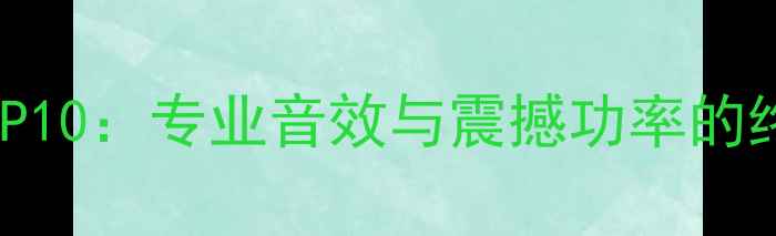 图片 DJ功放推荐TOP10：专业音效与震撼功率的终极选择指南2