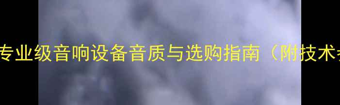 图片 DUCL功放CV20深度评测：专业级音响设备音质与选购指南（附技术参数适用场景用户口碑）1