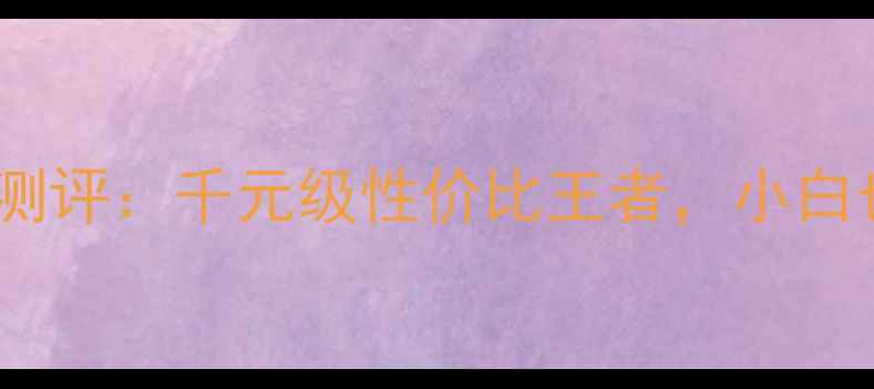 图片 Danyashi功放深度测评：千元级性价比王者，小白也能听出高级感！2