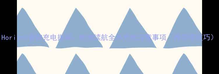 图片 Horizon音响充电指南：电池续航全与充电注意事项（附使用技巧）