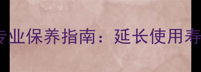 图片 JBL喇叭边沿老化专业保养指南：延长使用寿命的6大核心技巧1