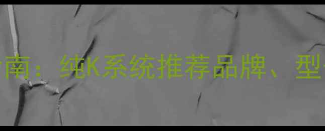 图片 KTV音响选购指南：纯K系统推荐品牌、型号及配置方案2