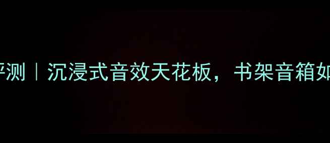 图片 Leema书架音箱评测｜沉浸式音效天花板，书架音箱如何选看这篇就够