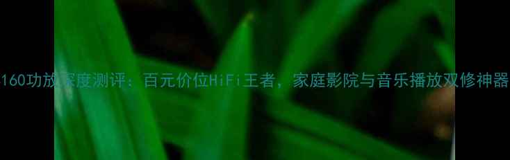 图片 MN4160功放深度测评：百元价位HiFi王者，家庭影院与音乐播放双修神器！2