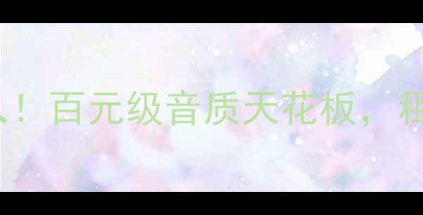 图片 PH2060功放机闭眼入！百元级音质天花板，租房党必看音响神器2