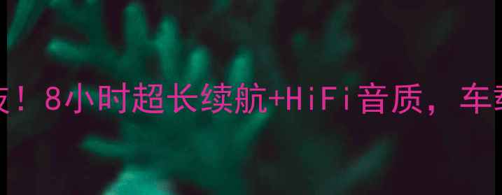 图片 Polo车载音箱黑科技！8小时超长续航+HiFi音质，车载音乐神器测评分享