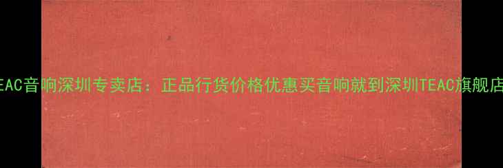图片 TEAC音响深圳专卖店：正品行货价格优惠买音响就到深圳TEAC旗舰店2