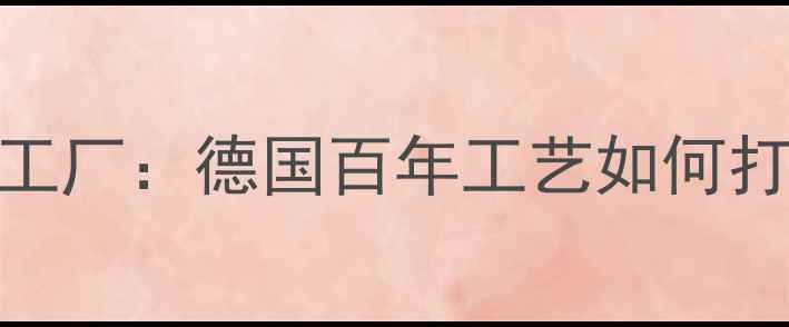 图片 VLS音箱核心工厂：德国百年工艺如何打造Hi-Fi传奇