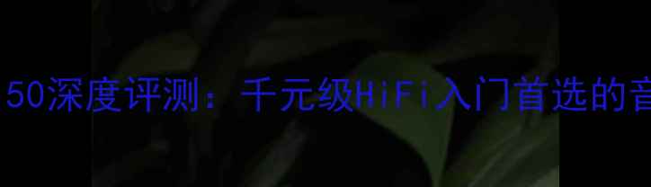 图片 Vinal音响150深度评测：千元级HiFi入门首选的音质与设计2