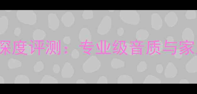 图片 Vocalking功放机深度评测：专业级音质与家用场景的完美平衡