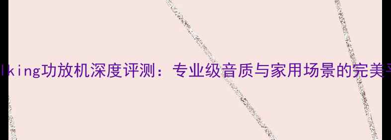 图片 Vocalking功放机深度评测：专业级音质与家用场景的完美平衡2