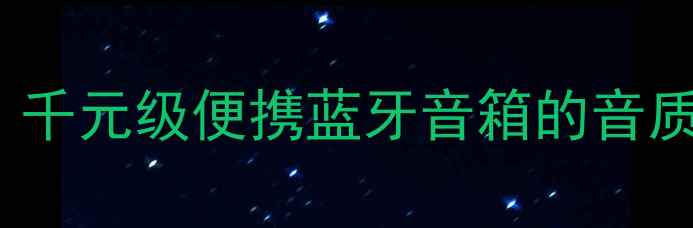 图片 i-puppy音响深度评测：千元级便携蓝牙音箱的音质与设计（附选购指南）