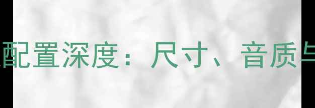 图片 东南V3音响喇叭配置深度：尺寸、音质与性价比全测评2