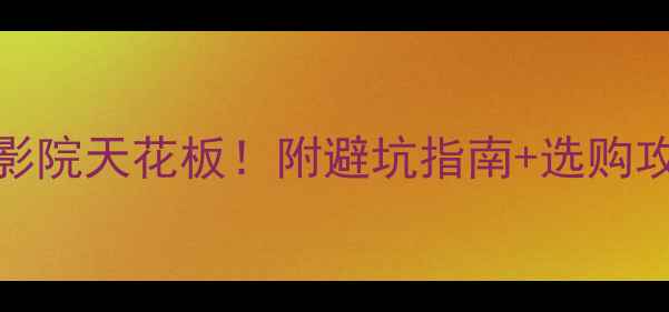 图片 丹拿喇叭17w75家庭影院天花板！附避坑指南+选购攻略（附实测数据）2