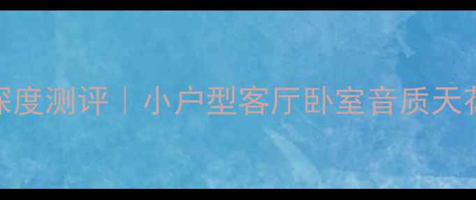 图片 丹麦皇冠音箱160深度测评｜小户型客厅卧室音质天花板！附避坑指南2