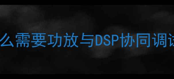 图片 为什么需要功放与DSP协同调试？1