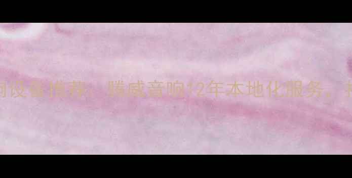 图片 乌鲁木齐专业音响设备推荐：腾威音响12年本地化服务，打造极致影音体验