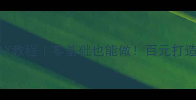 图片 书架有源音箱DIY教程｜零基础也能做！百元打造HiFi音质神器1