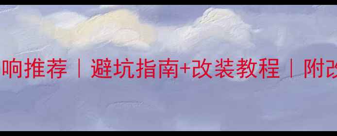 图片 二手丹拿汽车音响推荐｜避坑指南+改装教程｜附改装前后对比图2