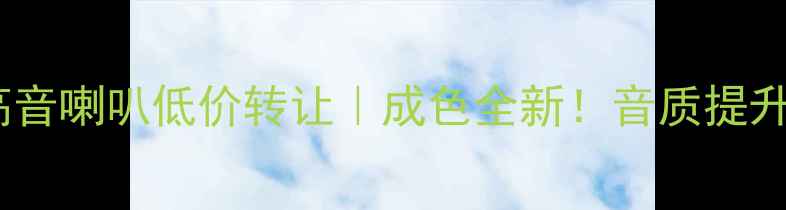 图片 二手丹麦丹拿高音喇叭低价转让｜成色全新！音质提升神器实测分享2