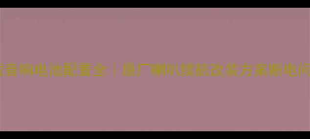 图片 五菱荣光车载音响电池配置全｜原厂喇叭续航改装方案断电问题避坑指南2