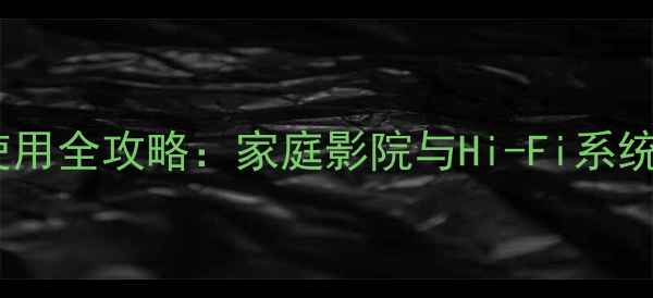 图片 低音炮同轴转换器使用全攻略：家庭影院与Hi-Fi系统输出线材升级指南2