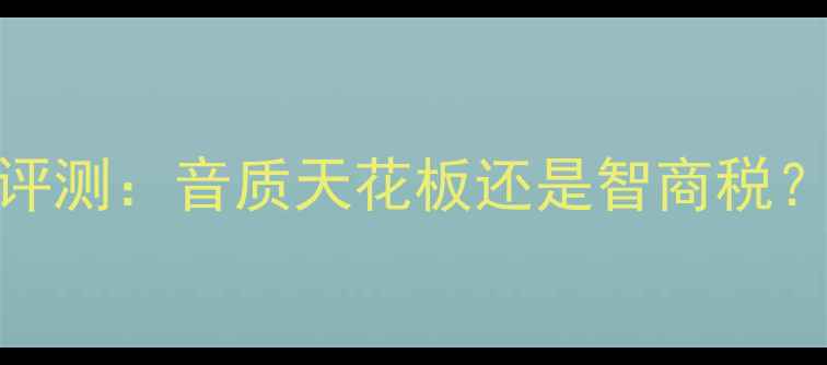 图片 先锋功放901深度评测：音质天花板还是智商税？附真实听感体验2