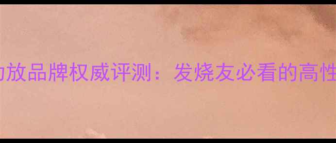图片 全球十大汽车功放品牌权威评测：发烧友必看的高性价比推荐榜单1