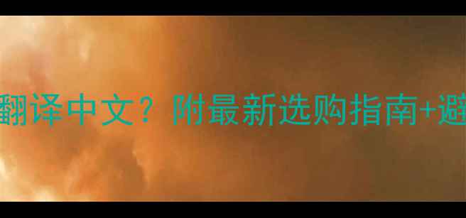 图片 功放英文翻译中文？附最新选购指南+避坑技巧🎶