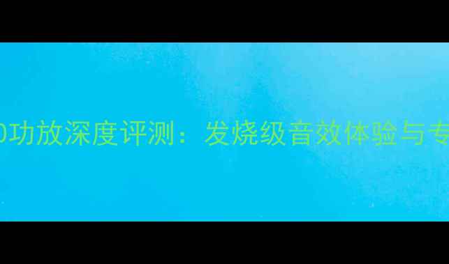 图片 博士2540功放深度评测：发烧级音效体验与专业性能2