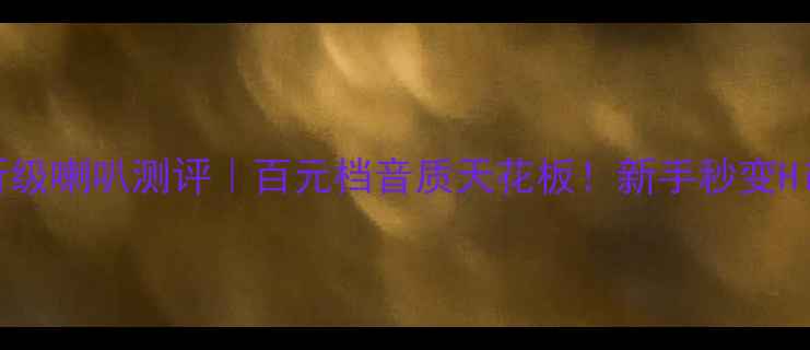 图片 博士达T250监听级喇叭测评｜百元档音质天花板！新手秒变Hi-End玩家指南2
