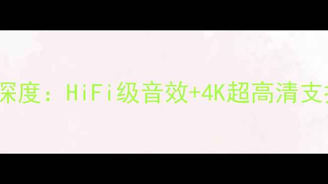 图片 变色龙3750家庭影院功放深度：HiFi级音效+4K超高清支持，打造沉浸式影音体验2