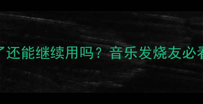 图片 喇叭防尘罩破损了还能继续用吗？音乐发烧友必看的5大处理方案1