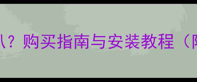 图片 如何找到原装标志408喇叭？购买指南与安装教程（附品牌授权店查询方法）2