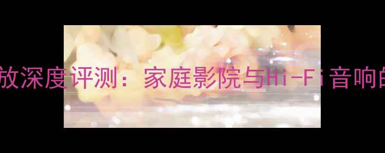 图片 安桥M505功放深度评测：家庭影院与Hi-Fi音响的完美平衡1