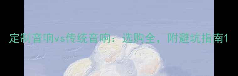 图片 定制音响vs传统音响：选购全，附避坑指南1