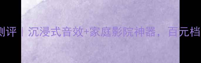 图片 宝迪奥10寸音响测评｜沉浸式音效+家庭影院神器，百元档位音质天花板！1